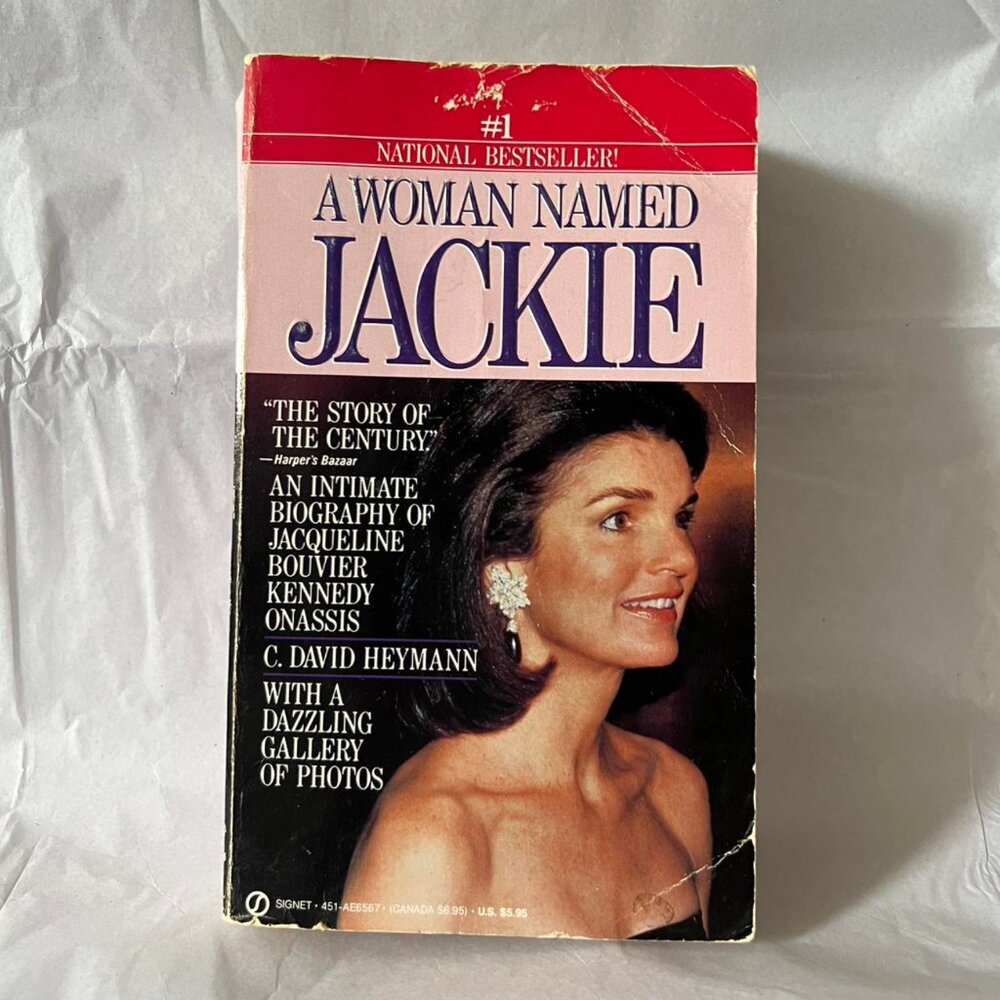 📖 A Woman Named Jackie Book by C. David Heymann | Paperback 📖